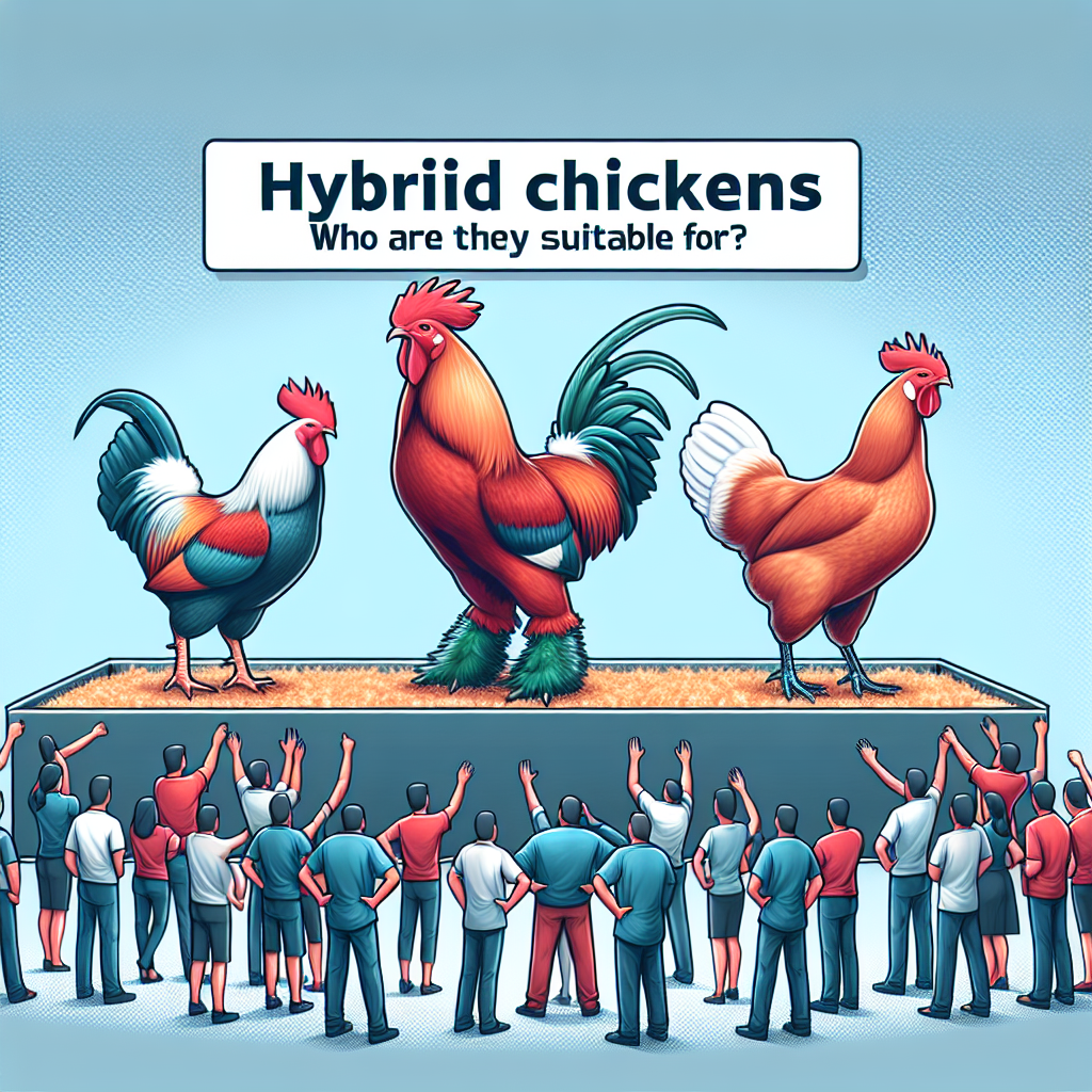 ไก่ชนลูกผสม: เหมาะกับใคร?